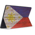 Philippines Flag Dark Wood Surface Pro 7 Skin